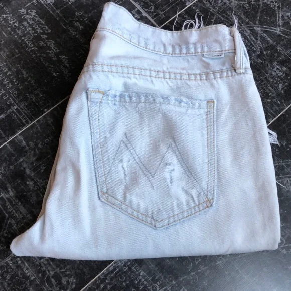 Super destroyed! MOTHER The Dropout Fray sz 26 - Picture 2 of 8